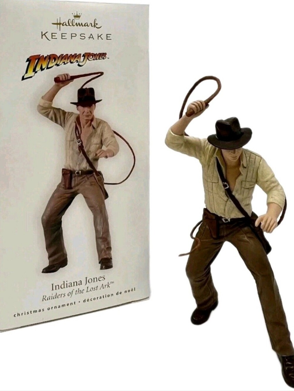 2008 Hallmark Keepsake Indiana Jones 'Raiders of the Lost Ark' Ornament - NOS